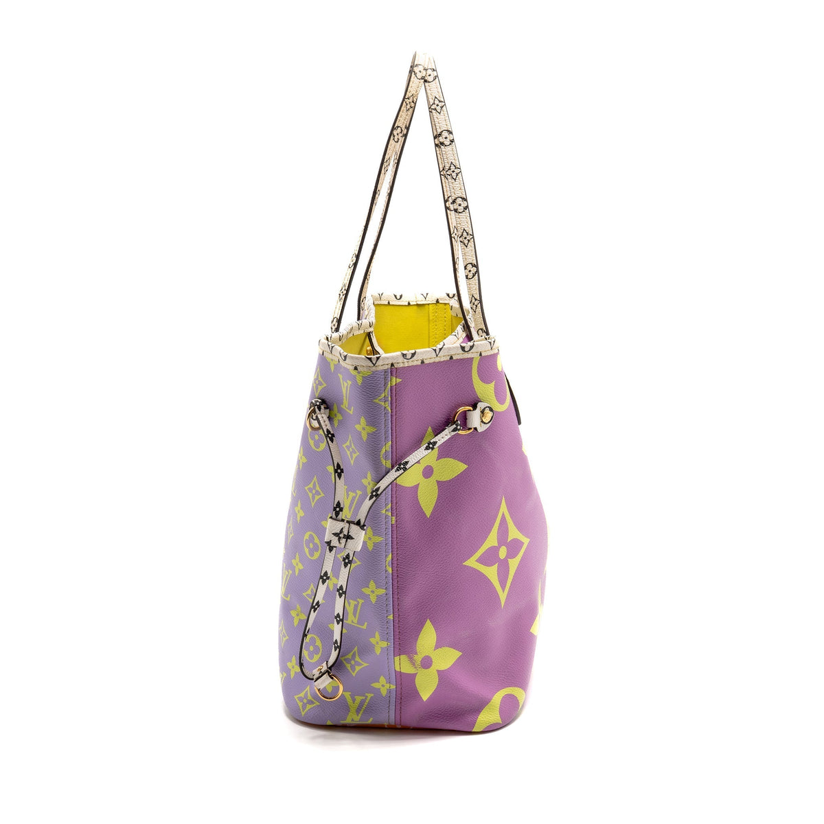 LOUIS VUITTON NEVERFULL MM GIANT MONOGRAM CANVAS MULTICOLOUR GHW