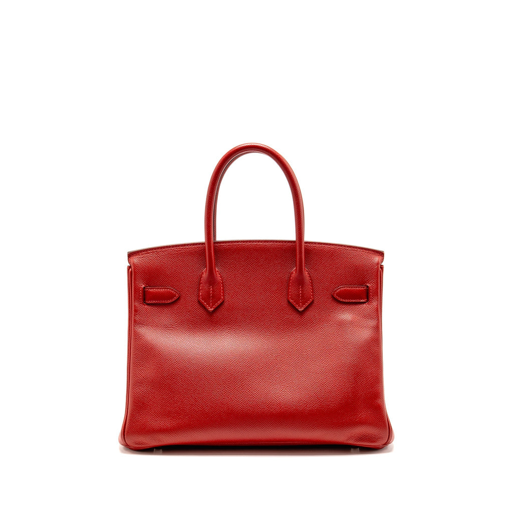 HERMES BIRKIN 30 EPSOM ROUGE CASAQUE SHW
