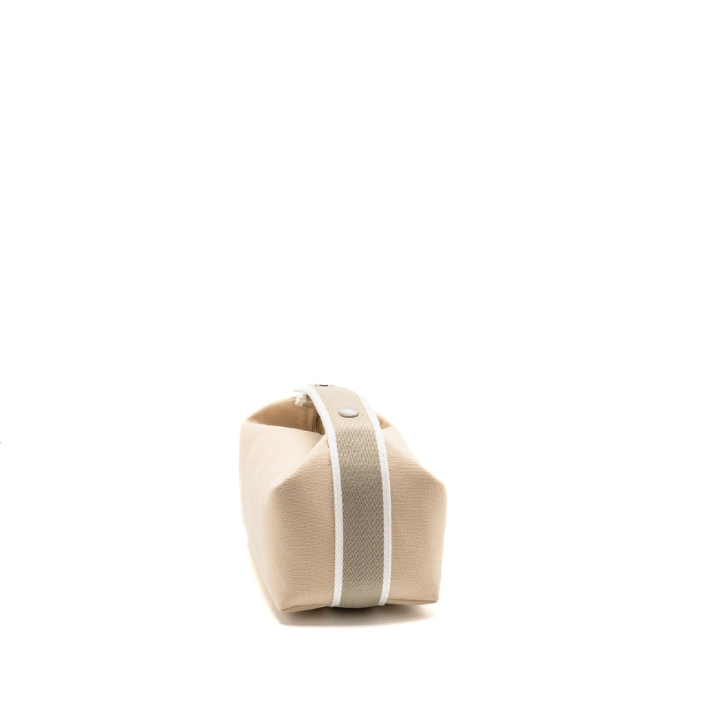 HERMES TROUSSE DE TOILETTE BRIDE A BRAC PM BEIGE SHW