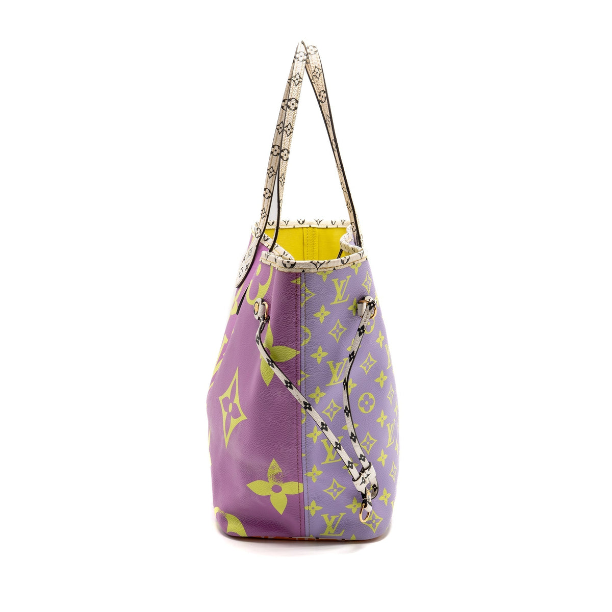 LOUIS VUITTON NEVERFULL MM GIANT MONOGRAM CANVAS MULTICOLOUR GHW