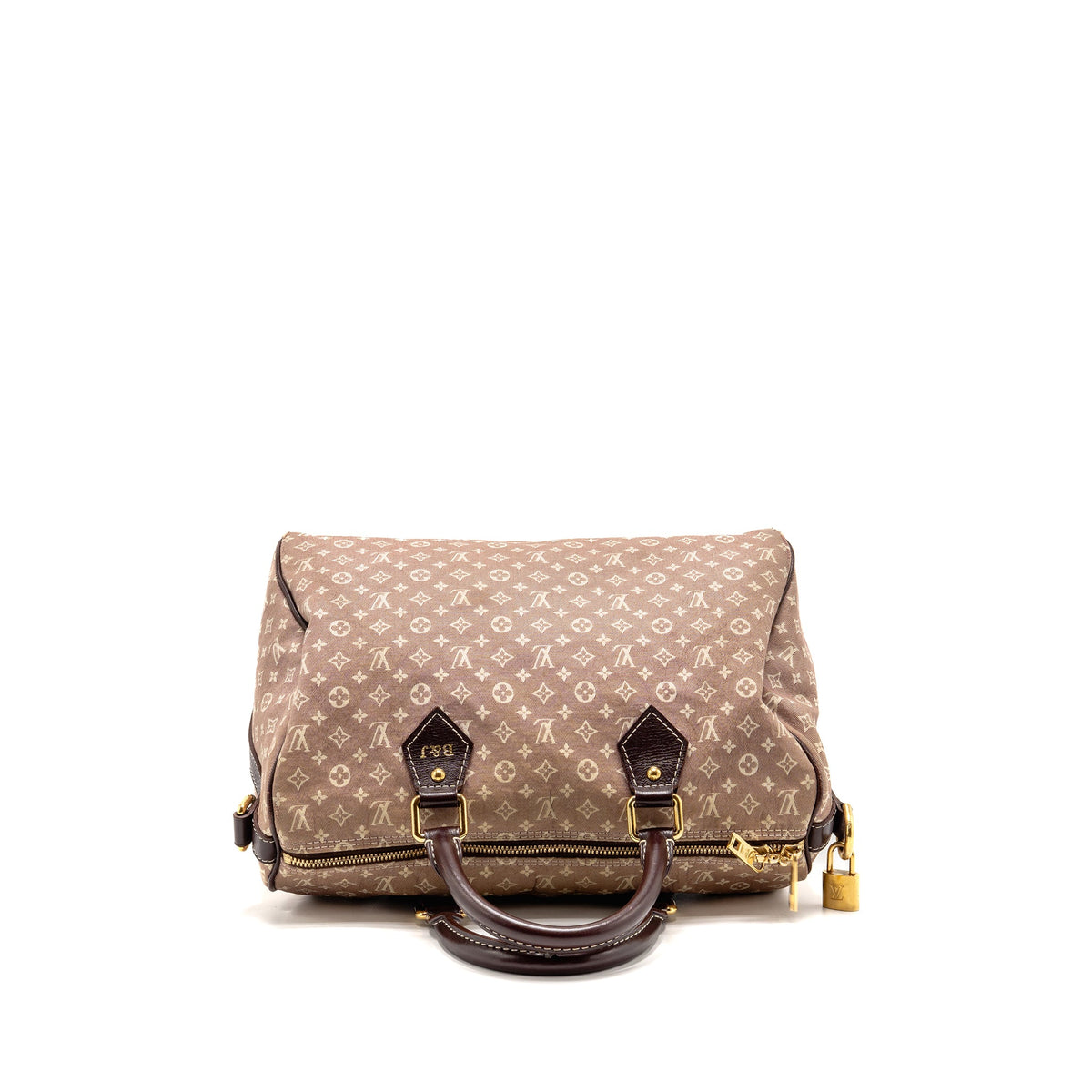 Louis Vuitton Speedy 30 Bandouliere Sepia Monogram Idylle Burgundy GHW