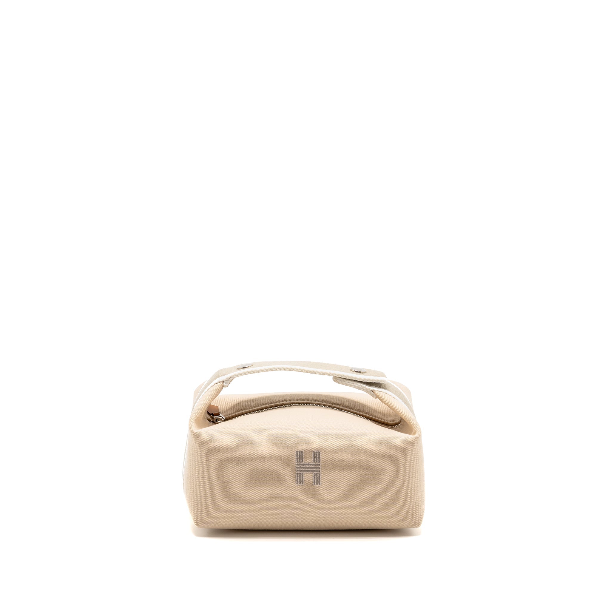 HERMES TROUSSE DE TOILETTE BRIDE A BRAC PM BEIGE SHW