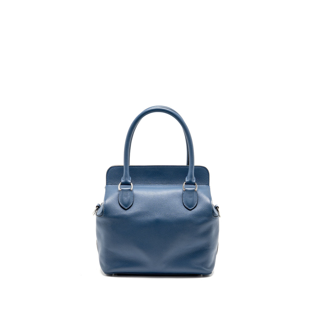 HERMES TOOLBOX 20 EVERCOLOR BLUE / LIGHT GREY SHW