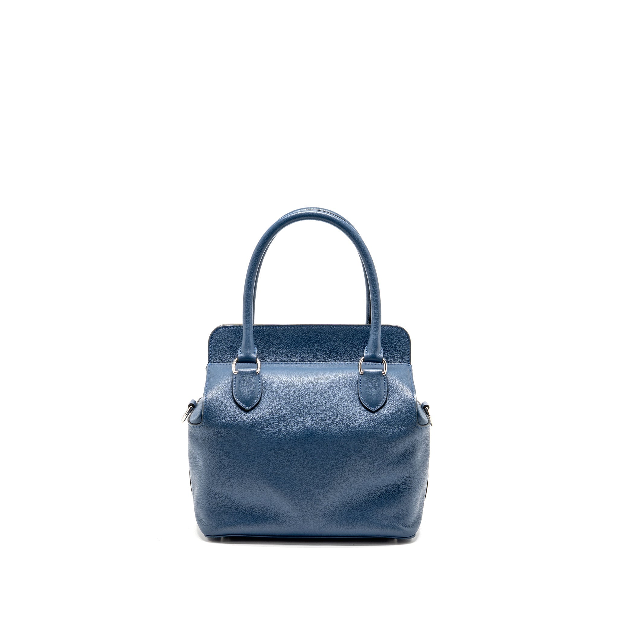 HERMES TOOLBOX 20 EVERCOLOR BLUE / LIGHT GREY SHW