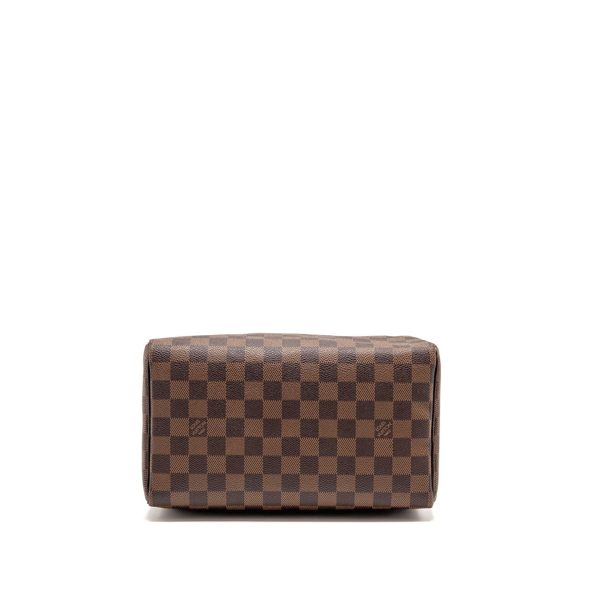 LOUIS VUITTON SPEEDY 25 DAMIER EBENE CANVAS GHW
