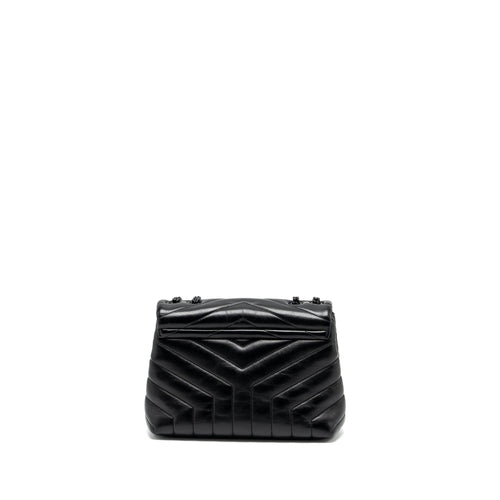 SAINT LAURENT/YSL SMALL LOULOU BAG CALFSKIN SO BLACK