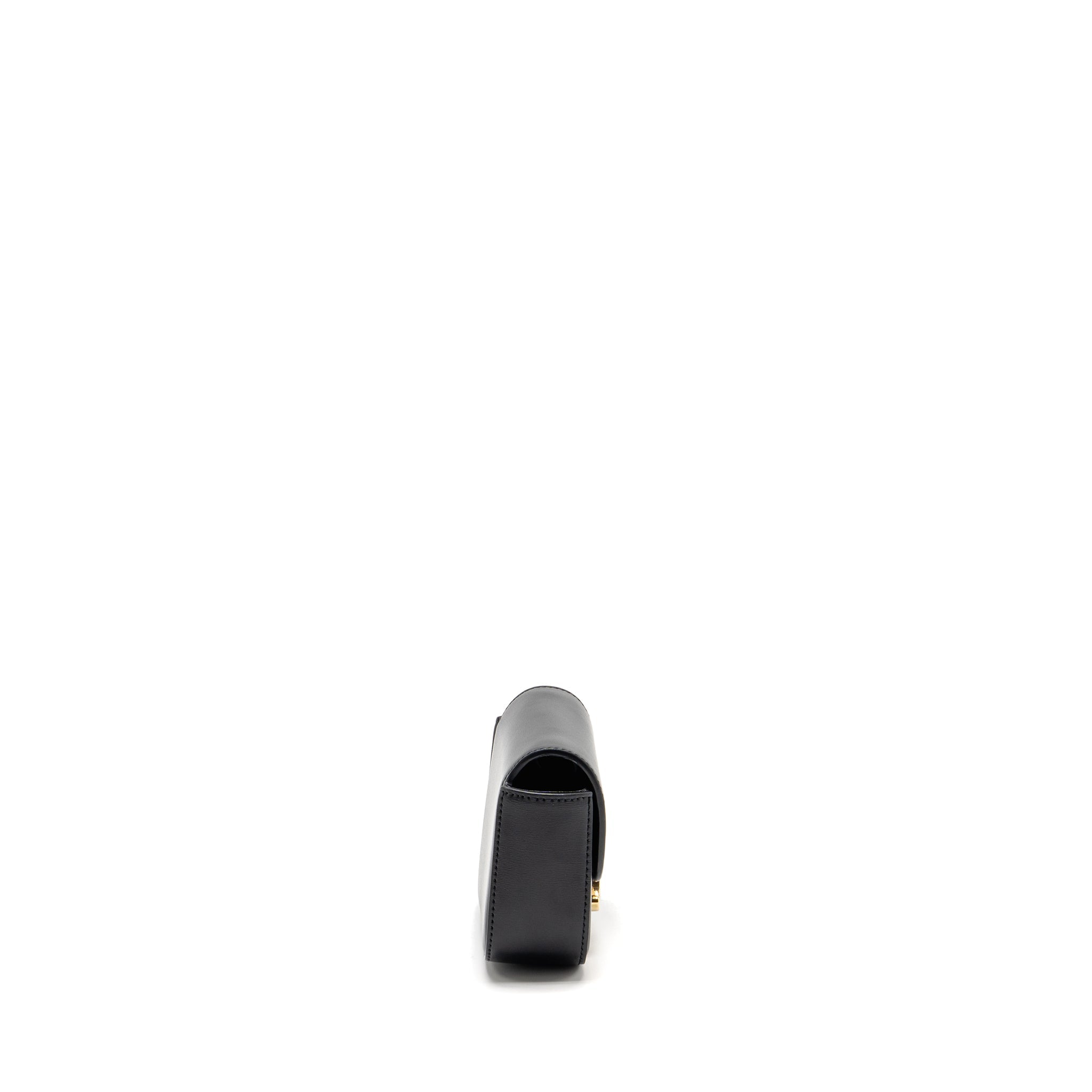 CELINE MINI CLAUDE CALFSKIN BLACK GHW