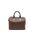 LOUIS VUITTON SPEEDY 25 DAMIER EBENE CANVAS GHW