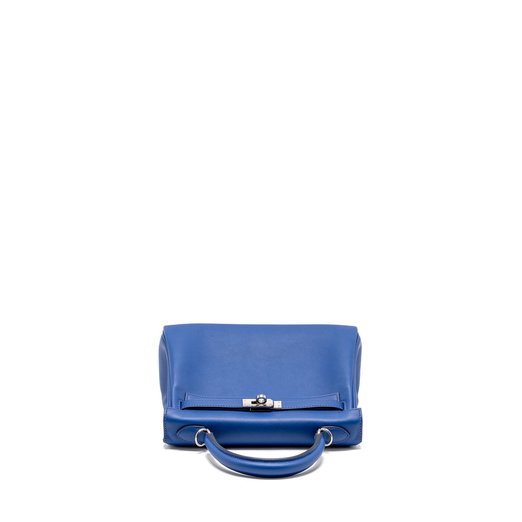 HERMES KELLY 25 SWIFT BLUE ROYAL SHW
