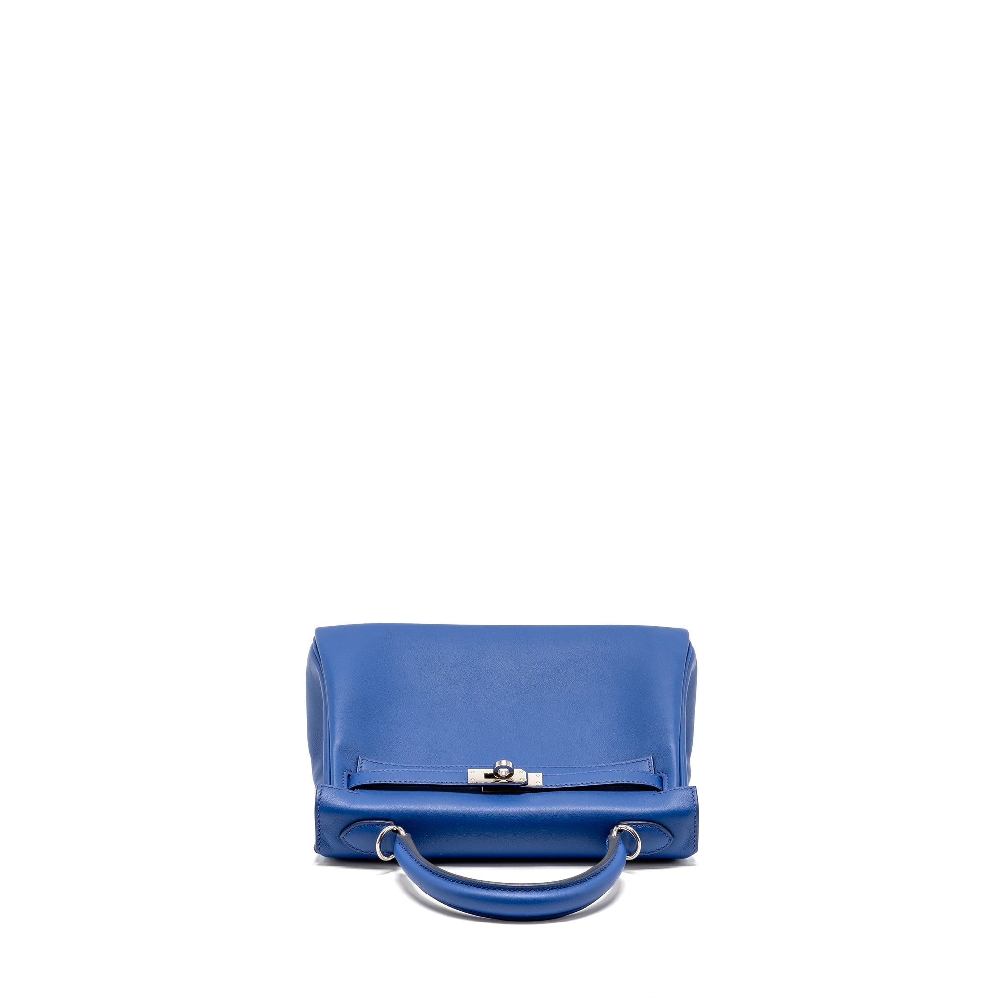 HERMES KELLY 25 SWIFT BLUE ROYAL SHW