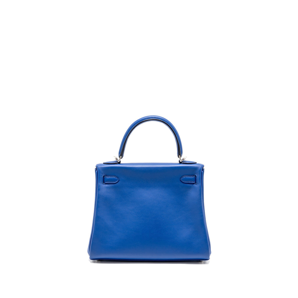 HERMES KELLY 25 SWIFT BLUE ROYAL SHW