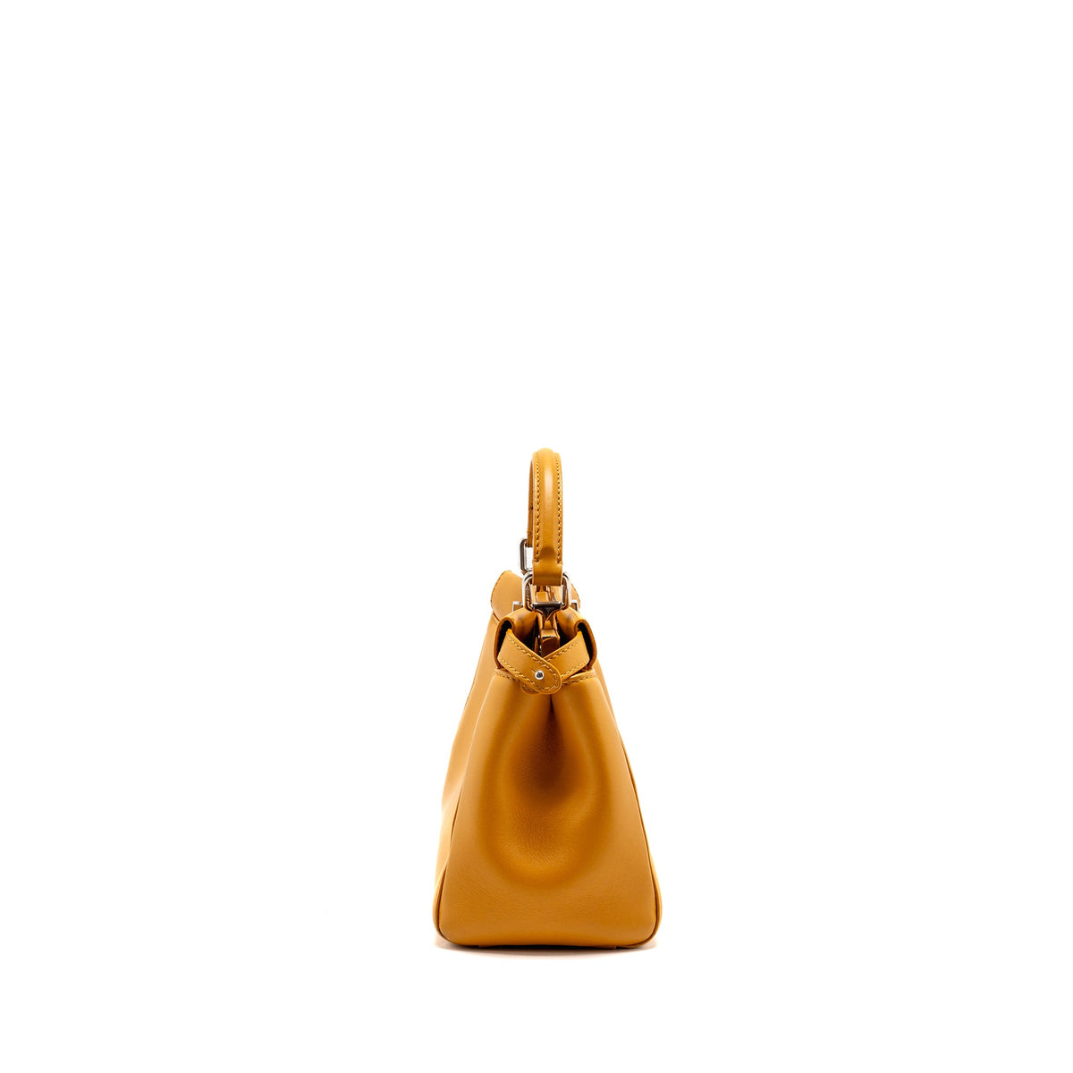 Fendi mini peekaboo Nappa lambskin orange SHW