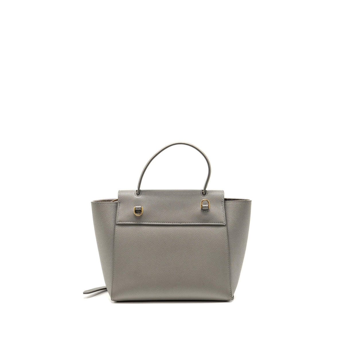 Celine Nano Belt Bag Grained Calfskin Grey GHW
