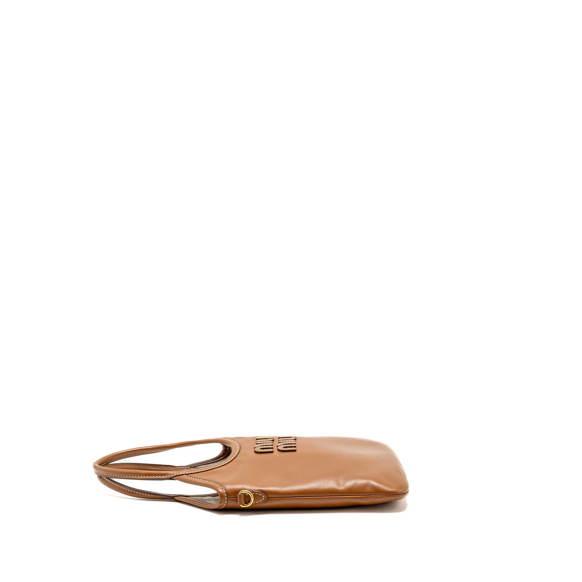 Miu Miu mini ivy bag calfskin caramel GHW