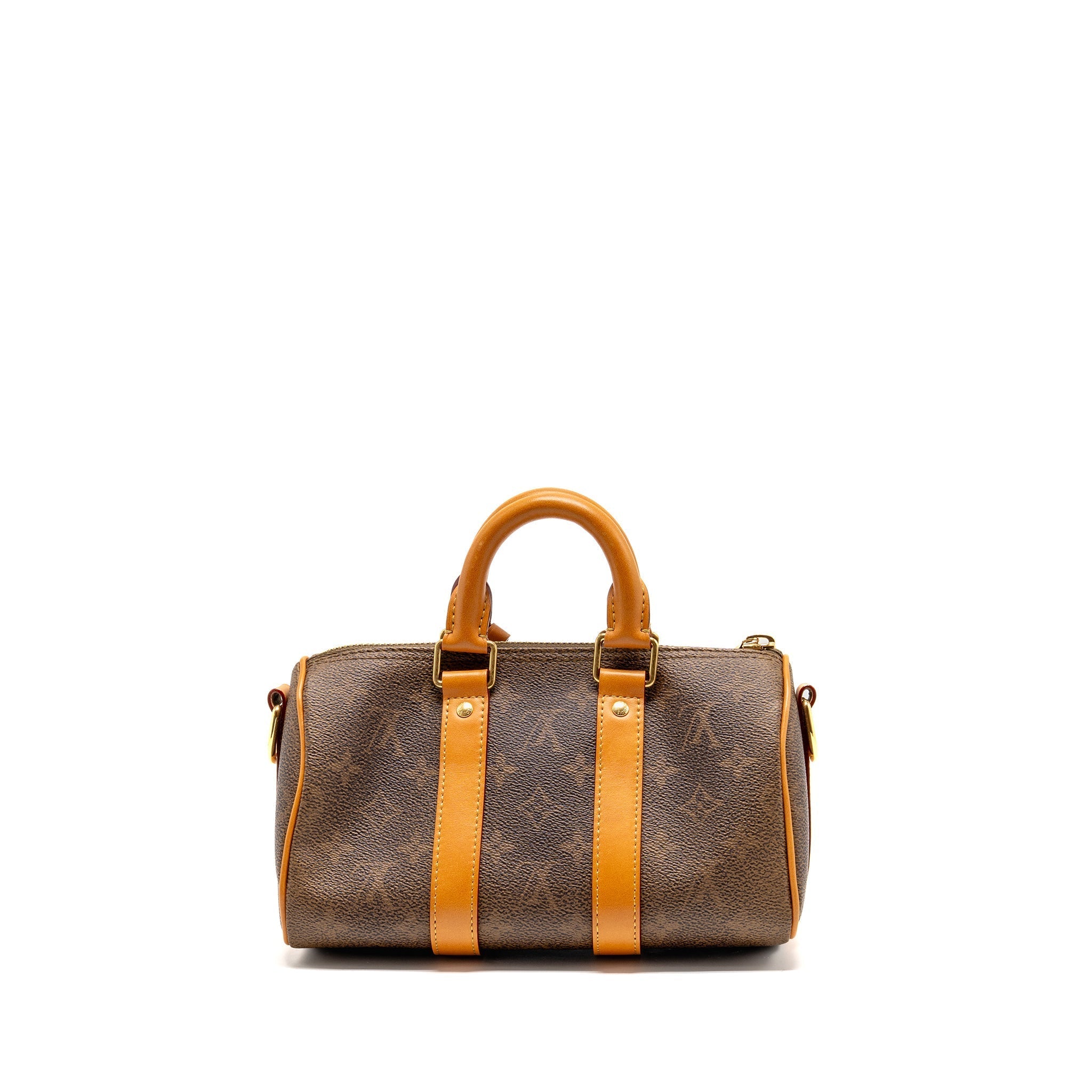LOUIS VUITTON KEEPALL BANDOULIÈRE 25 MONOGRAM DUST COATED CANVAS GHW