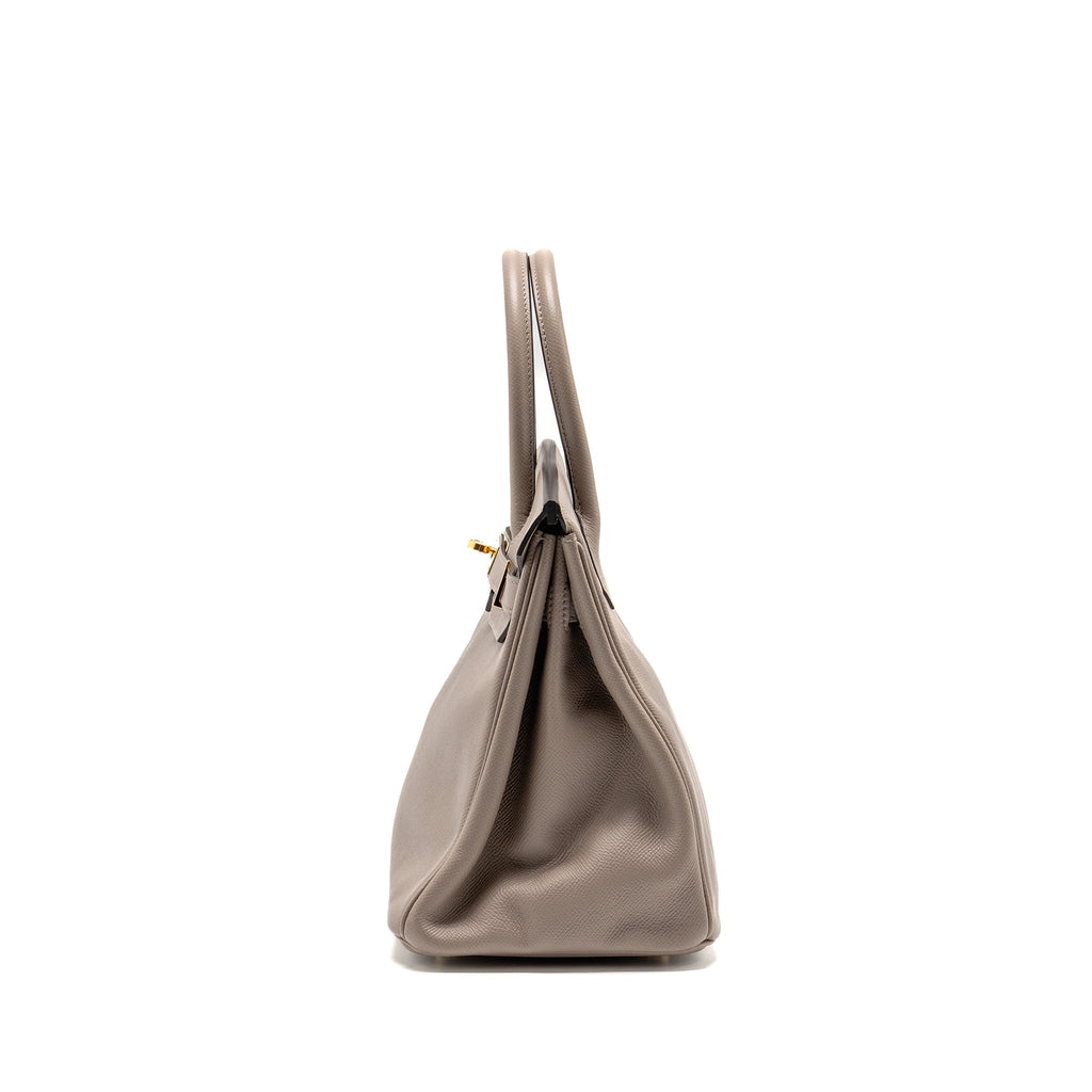 HERMES BIRKIN 30 EPSOM M8 GRIS ASPHALT GHW
