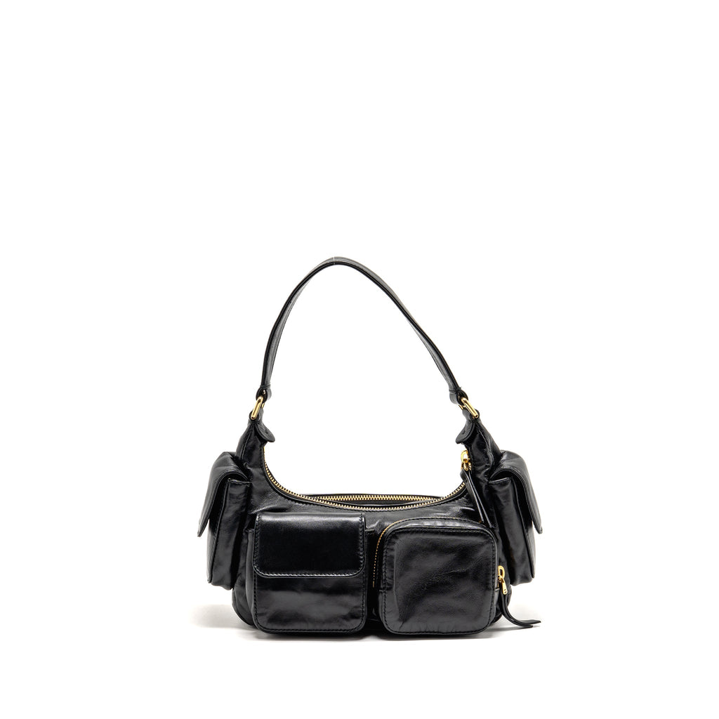 Miu Miu multi pocket bag Nappa lambskin black GHW