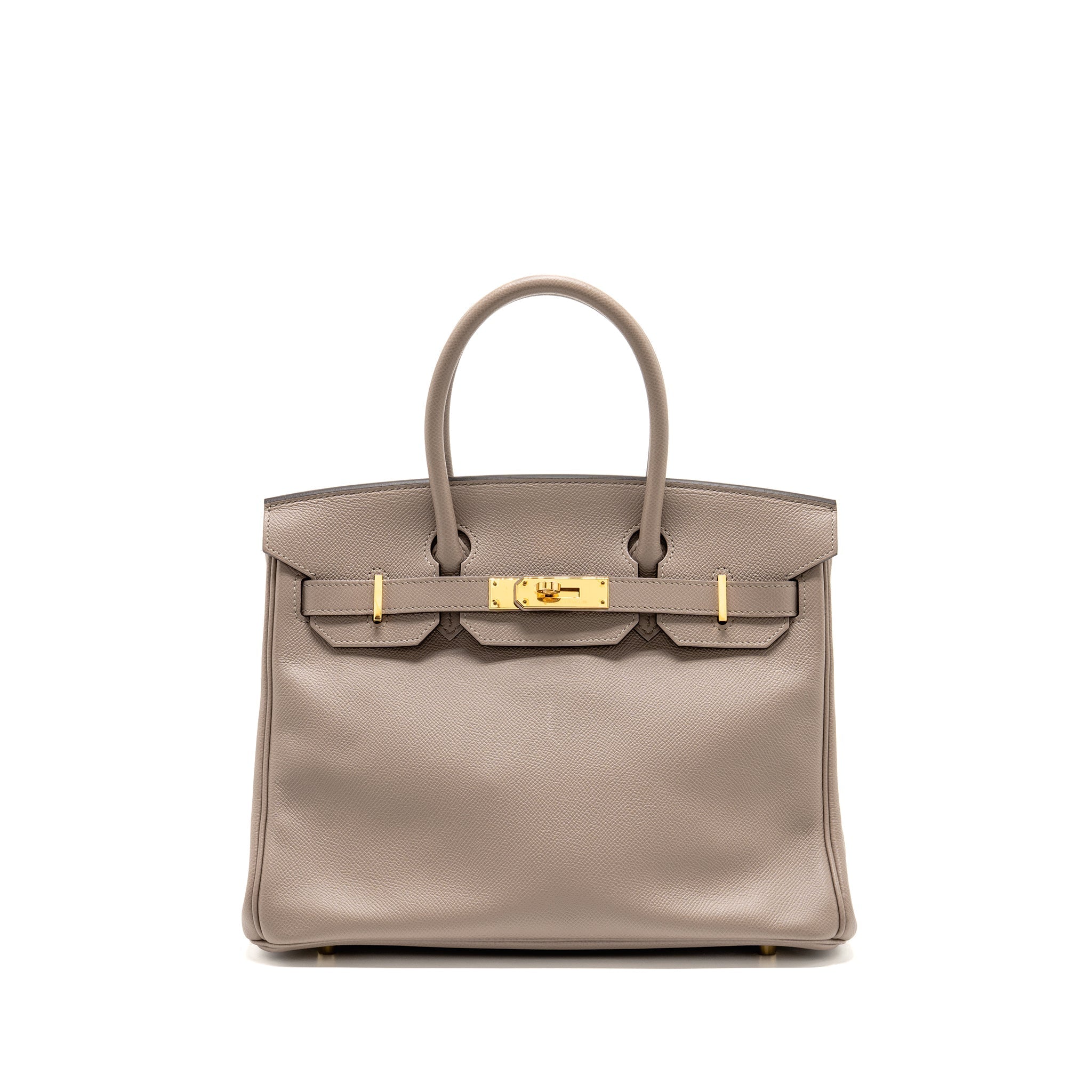 HERMES BIRKIN 30 EPSOM M8 GRIS ASPHALT GHW