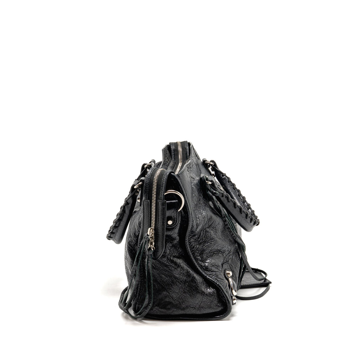 Balenciaga classic City bag leather black SHW