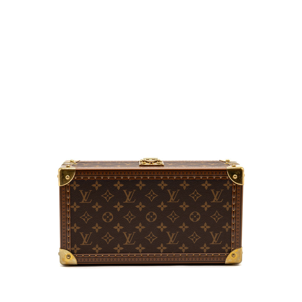 LOUIS VUITTON COFFRET 8 MONTRES MONOGRAM CANVAS / ROUGE FUSION GHW