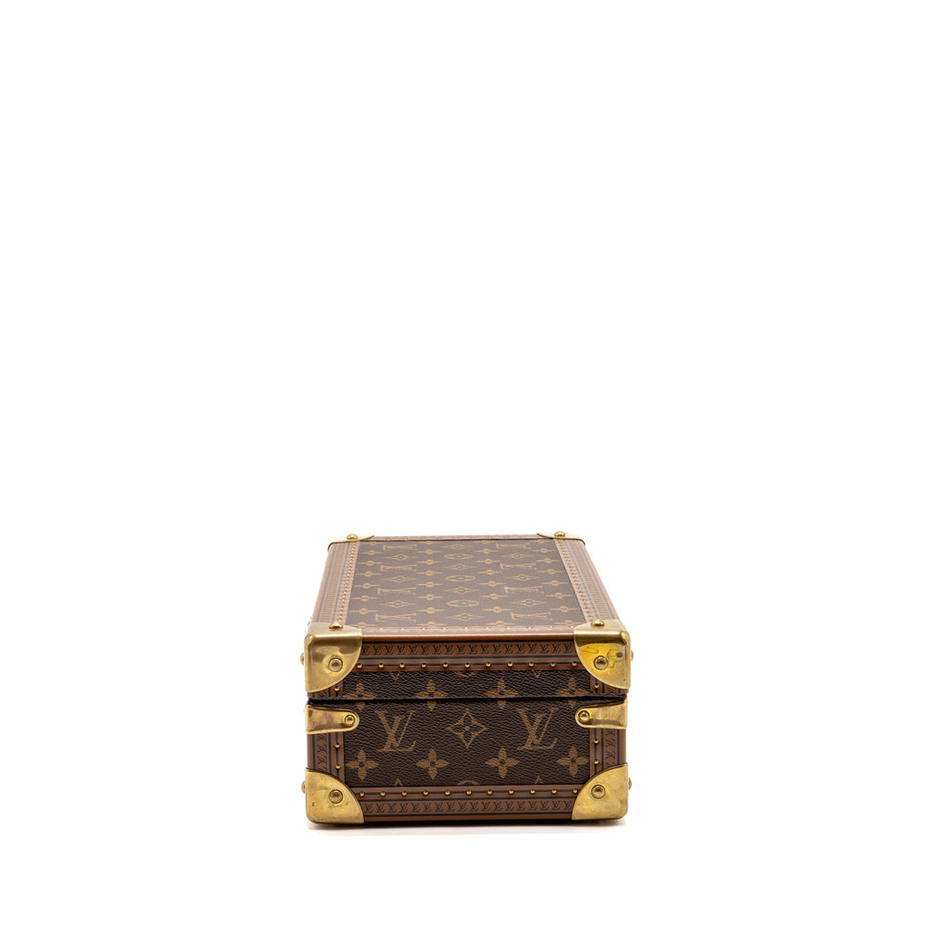 LOUIS VUITTON COFFRET 8 MONTRES MONOGRAM CANVAS / ROUGE FUSION GHW