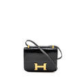 HERMES VINTAGE CONSTANCE 24 SHINY ALLIGATOR DARK BLUE GHW