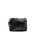 Saint Laurent/YSL Medium Niki Aged Calfskin Black SHW