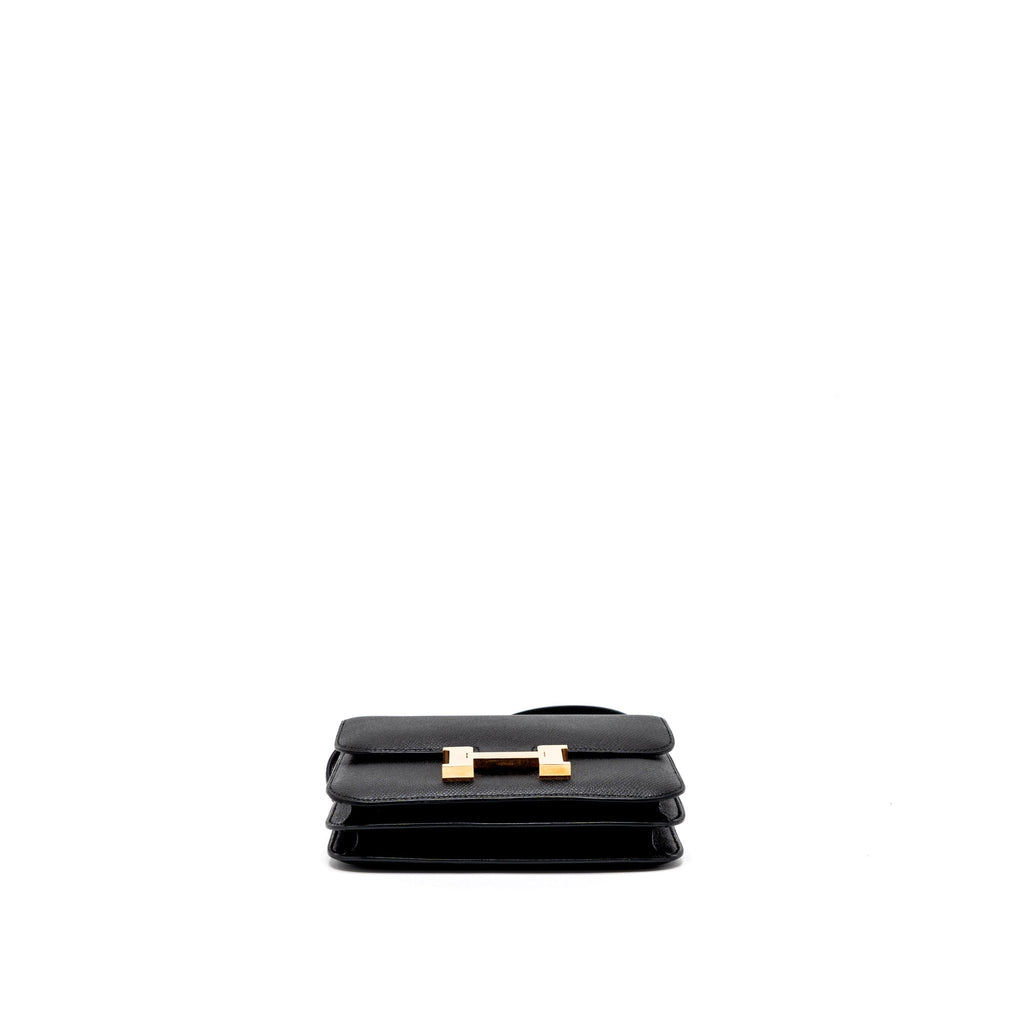 Hermes Constance Mini Epsom Black RGHW