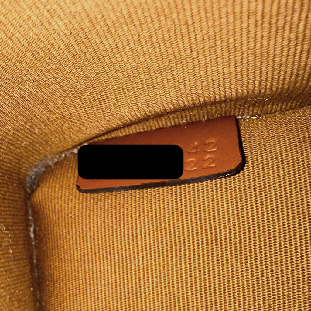 CELINE MINI VERTICAL CABAN TRIOMPHE CANVAS/CALFSKIN GHW