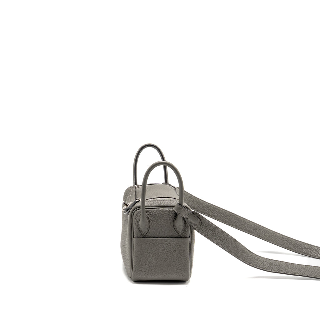 HERMES MINI LINDY CLEMENCE GRIS MEYER SHW