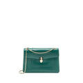 BVLGARI SERPENTI FOREVER SHOULDER BAG CALFSKIN GREEN LGHW