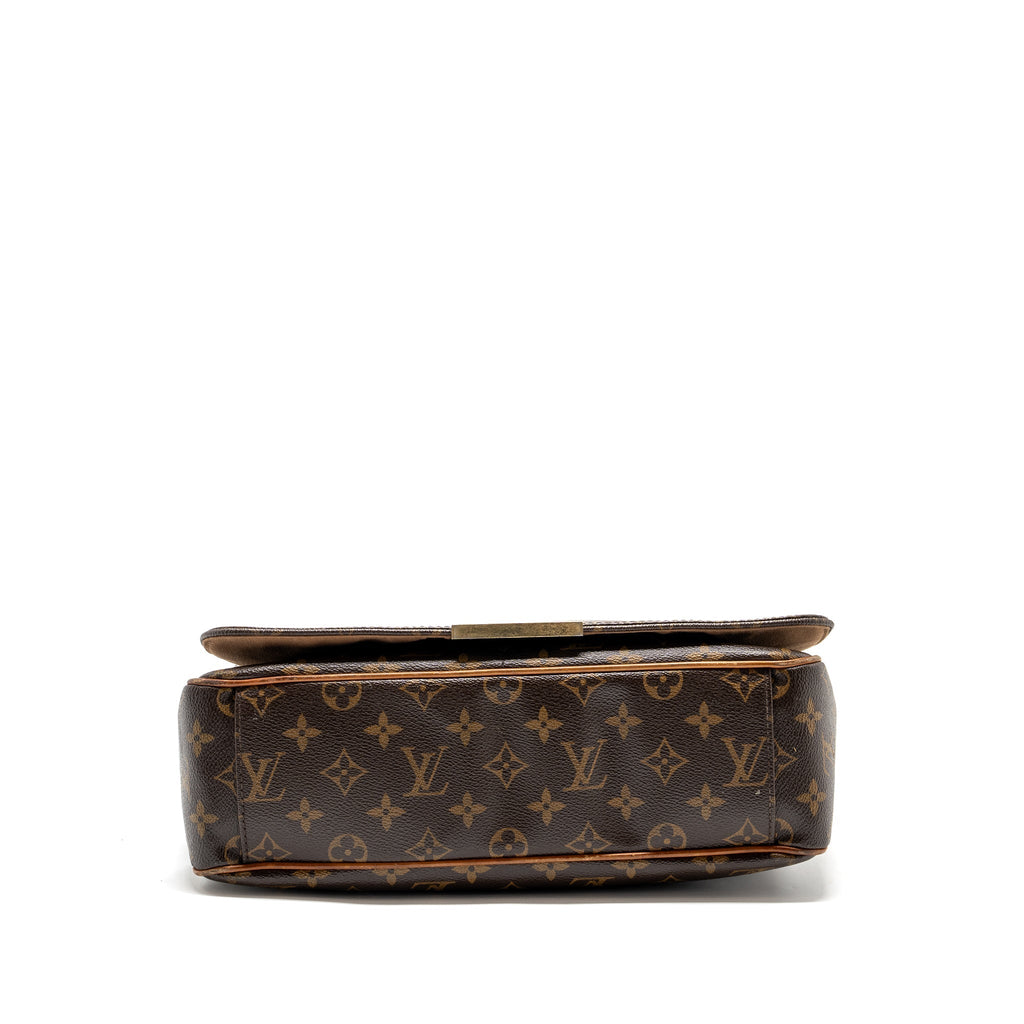 LOUIS VUITTON MEN’S MESSENGER BAG MONOGRAM CANVAS GHW