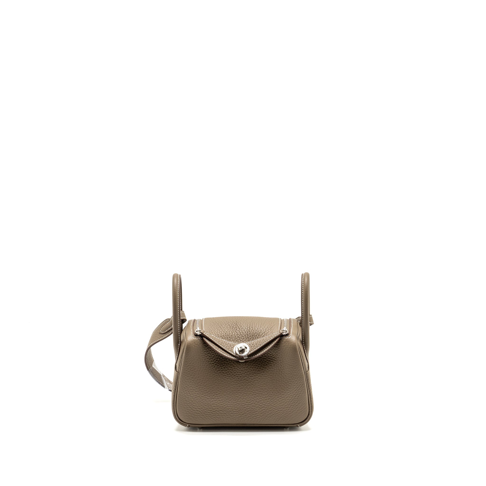 HERMES MINI LINDY II CLEMENCE ETOUPE SHW