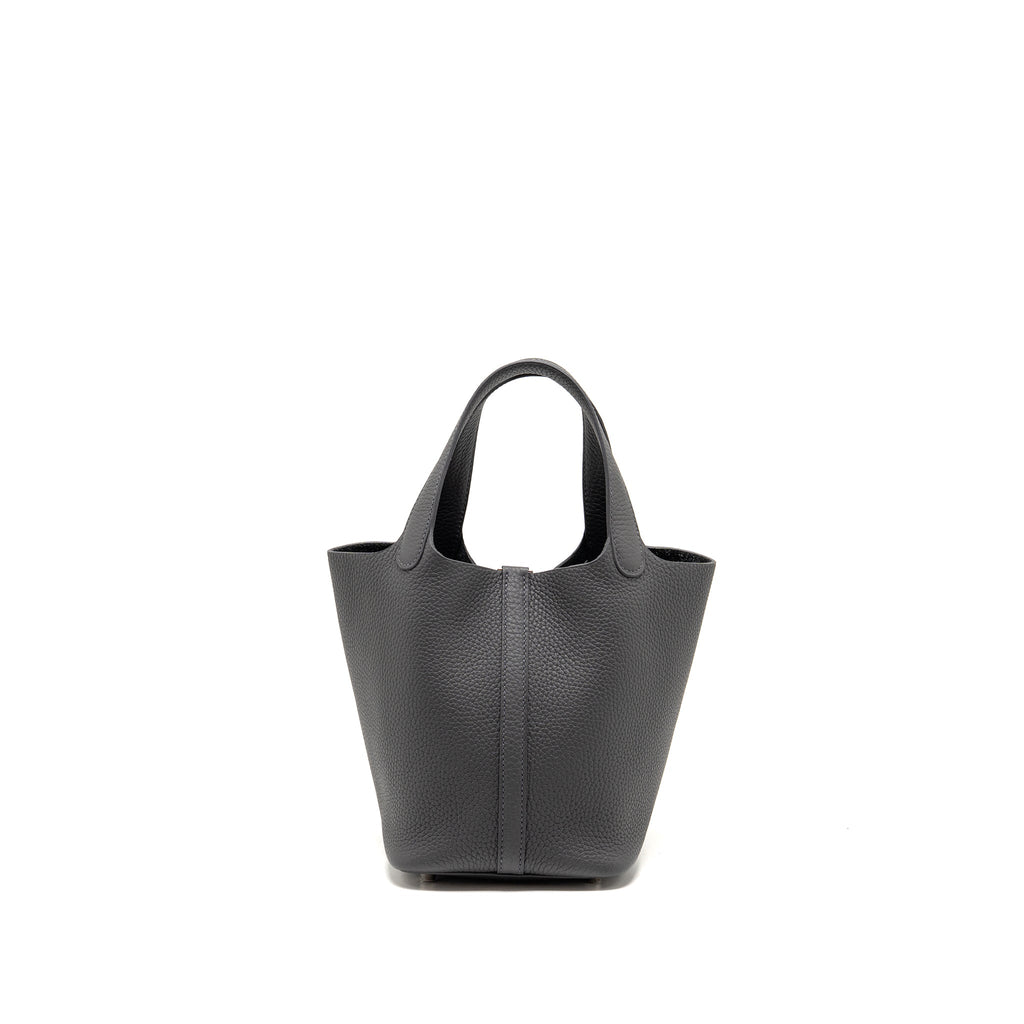HERMES PICOTIN 18 LOCK BAG CLEMENCE ARDOISE SHW