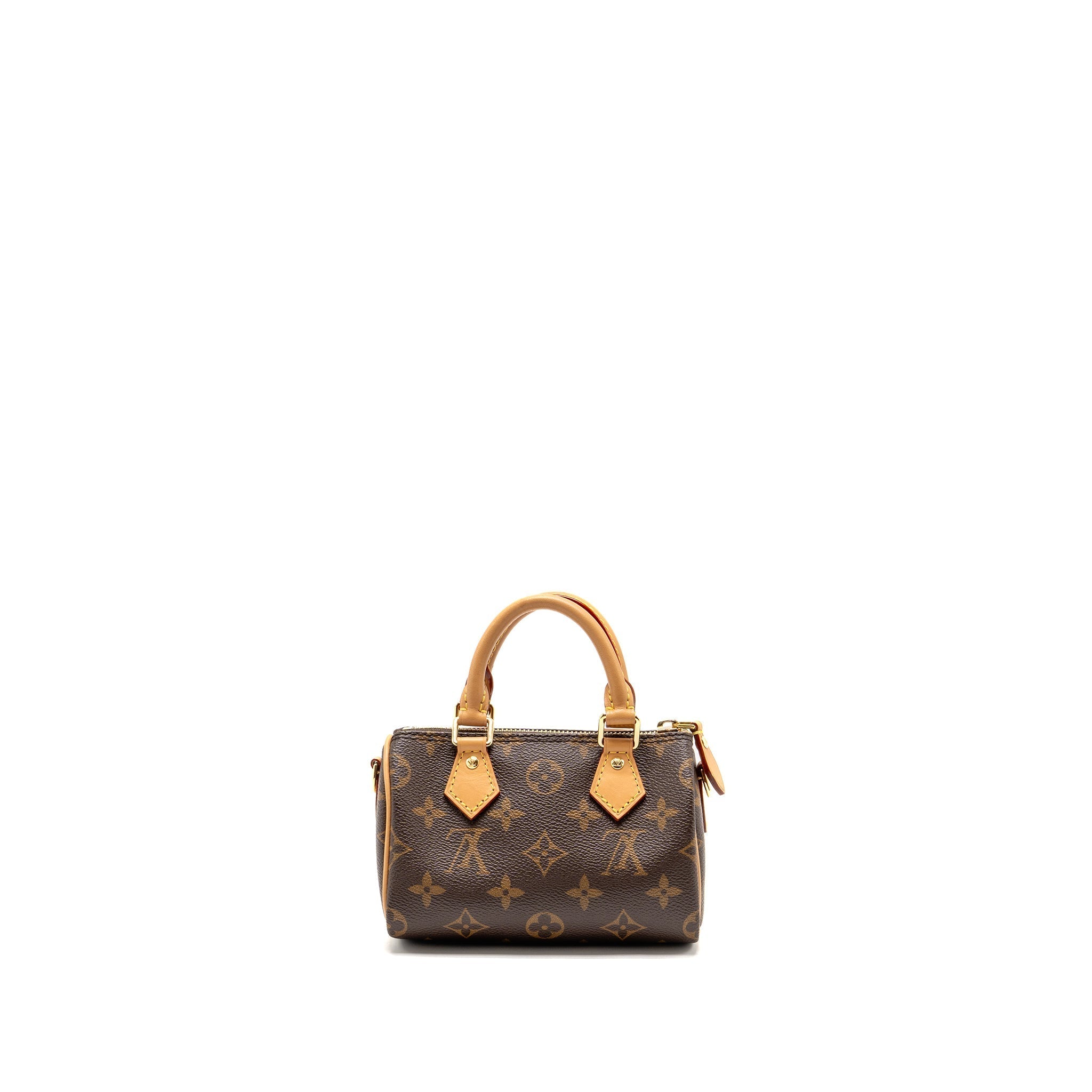 LOUIS VUITTON NANO SPEEDY MONOGRAM CANVAS GHW