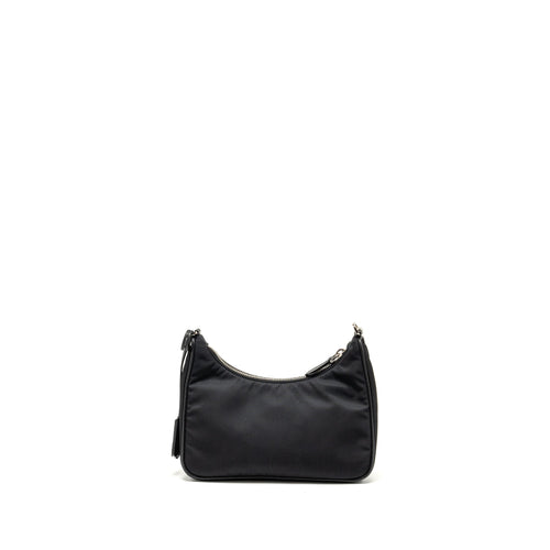 PRADA RE-EDITION 2005 SAFFIANO RE-NYLON BAG BLACK SHW