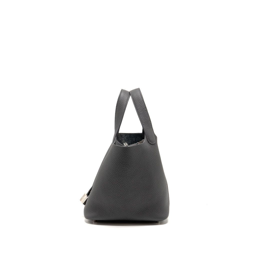 HERMES PICOTIN 18 LOCK BAG CLEMENCE ARDOISE SHW