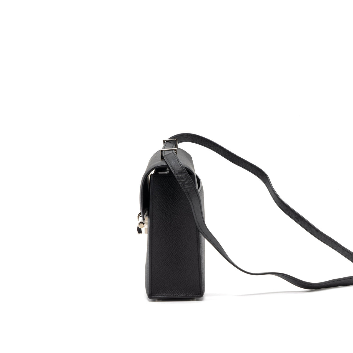 Hermes Verrou 21 Bag Epsom Black SHW
