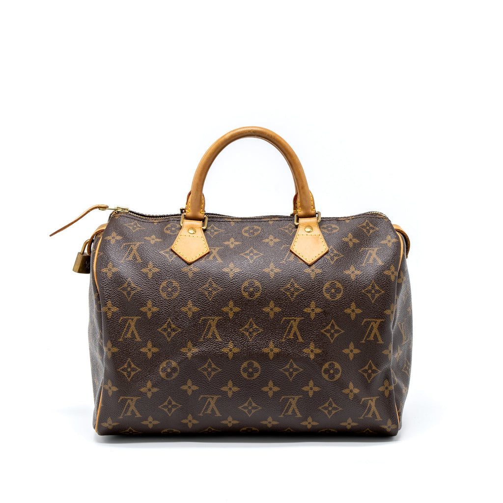 LOUIS VUITTON SPEEDY 30 MONOGRAM CANVAS GHW