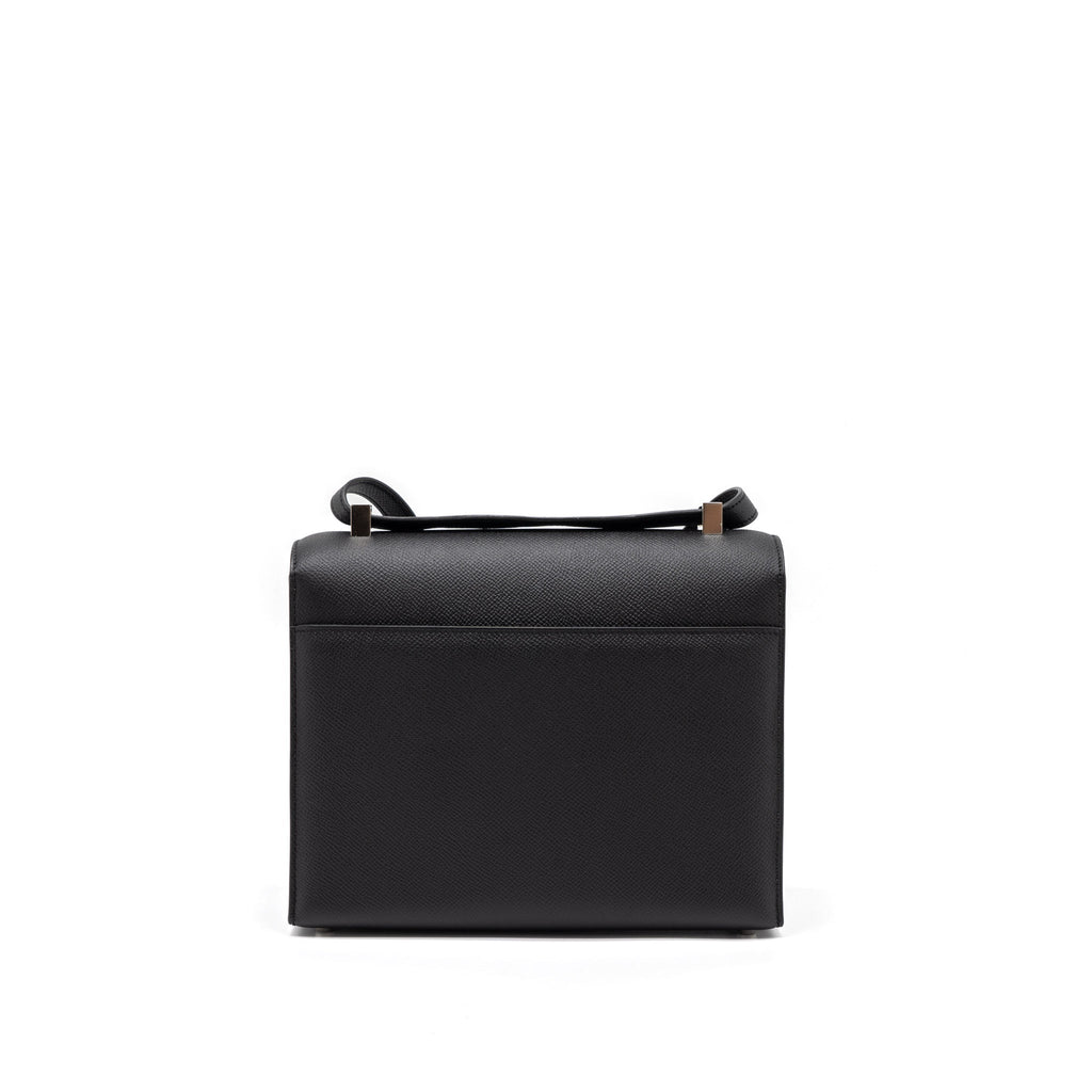 Hermes Verrou 21 Bag Epsom Black SHW