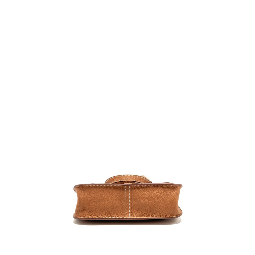 HERMES HALZAN 25 CLEMENCE GOLD SHW