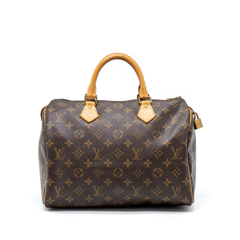 LOUIS VUITTON SPEEDY 30 MONOGRAM CANVAS GHW