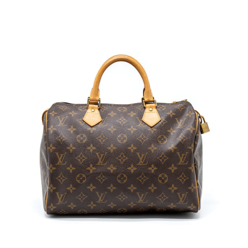 LOUIS VUITTON SPEEDY 30 MONOGRAM CANVAS GHW