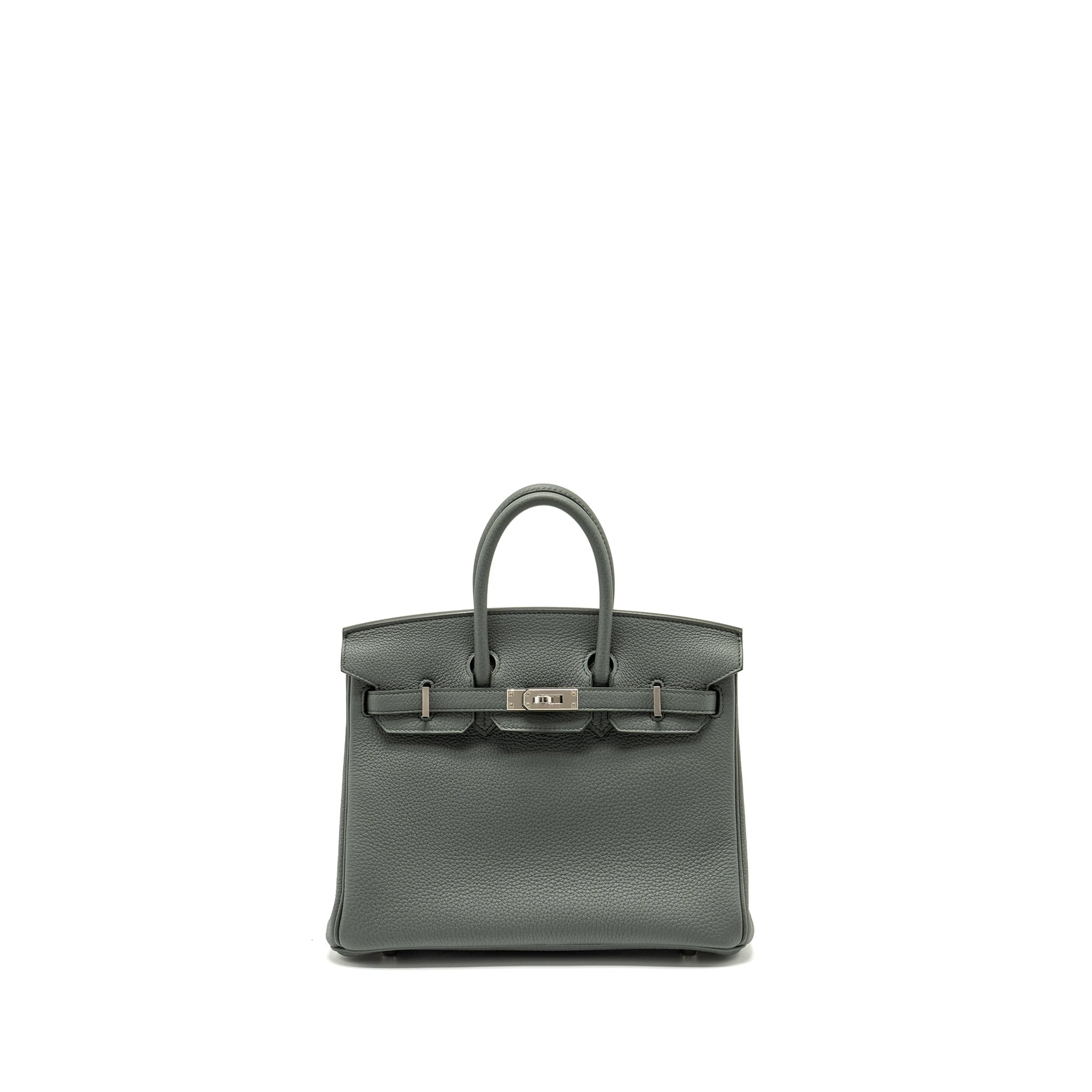 HERMES BIRKIN 25 TOGO VERT AMANDE SHW