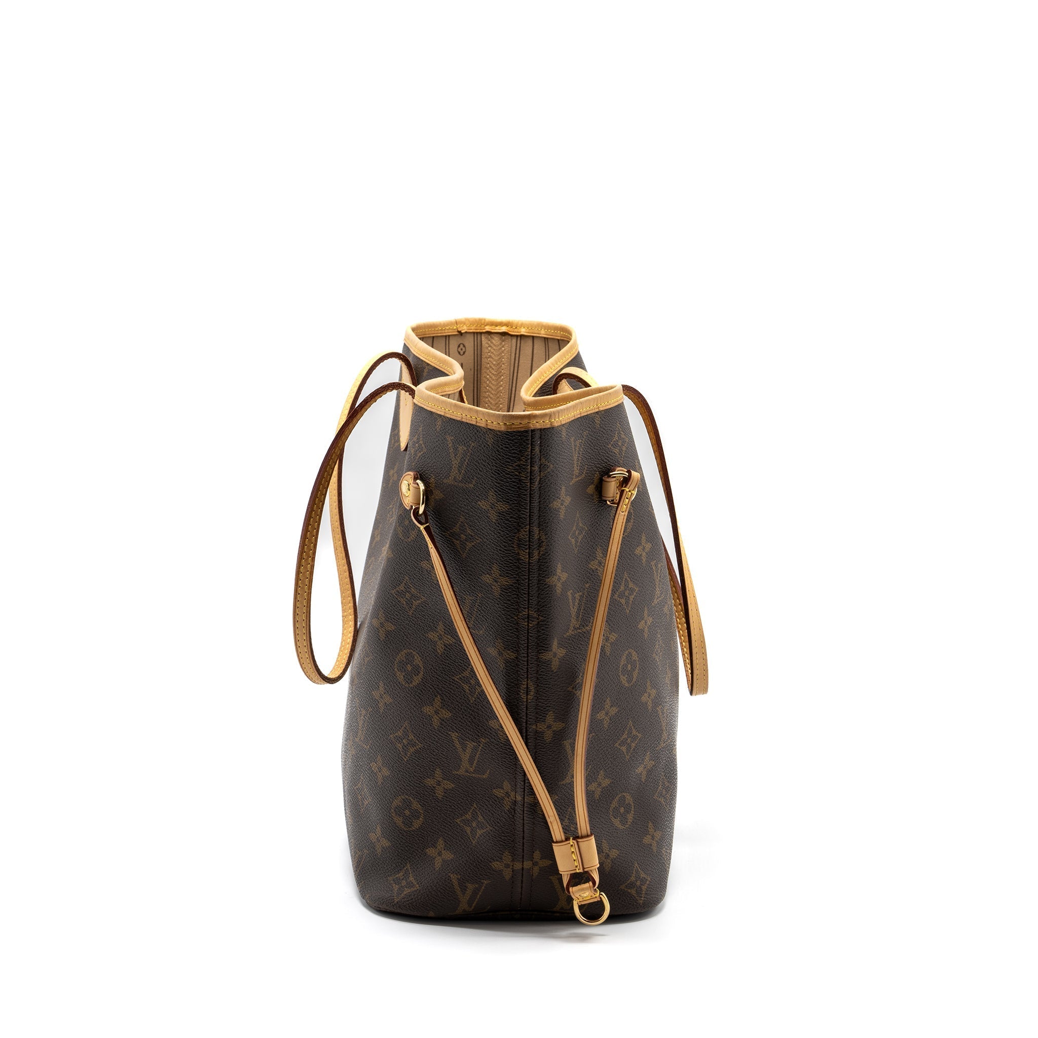 LOUIS VUITTON NEVERFULL MM MONOGRAM CANVAS GHW
