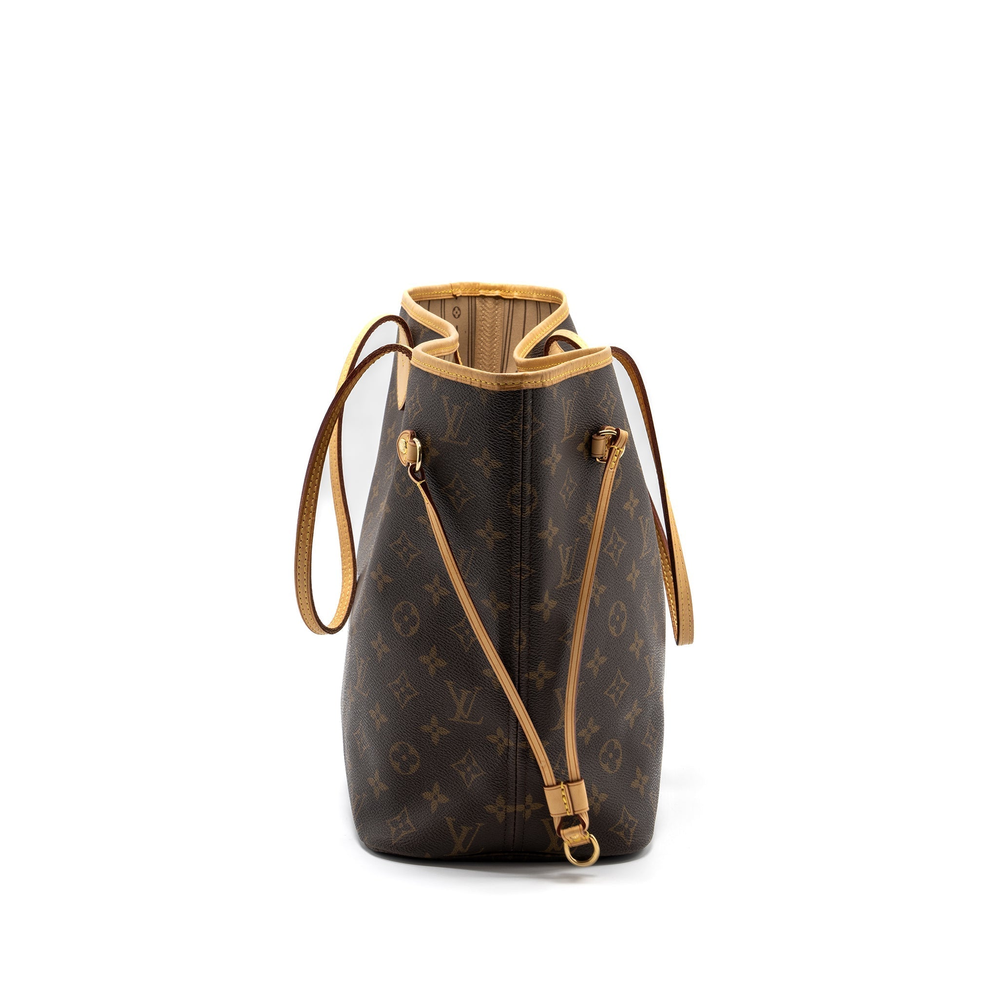 LOUIS VUITTON NEVERFULL MM MONOGRAM CANVAS GHW