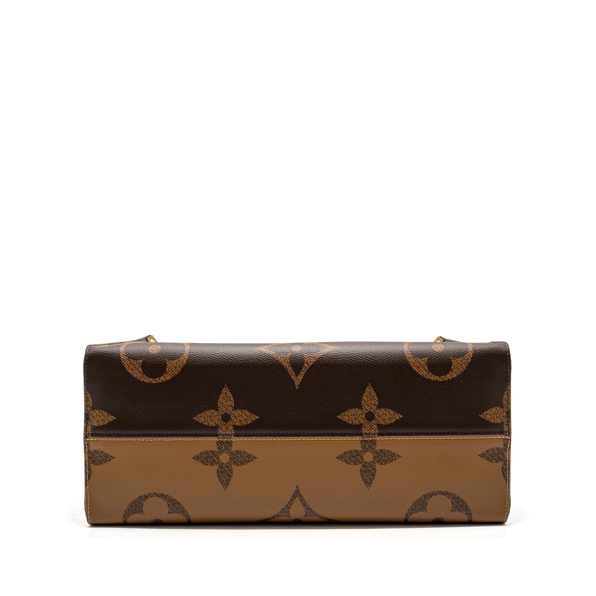 LOUIS VUITTON ONTHEGO GM MONOGRAM CANVAS / MONOGRAM REVERSE CANVAS GHW