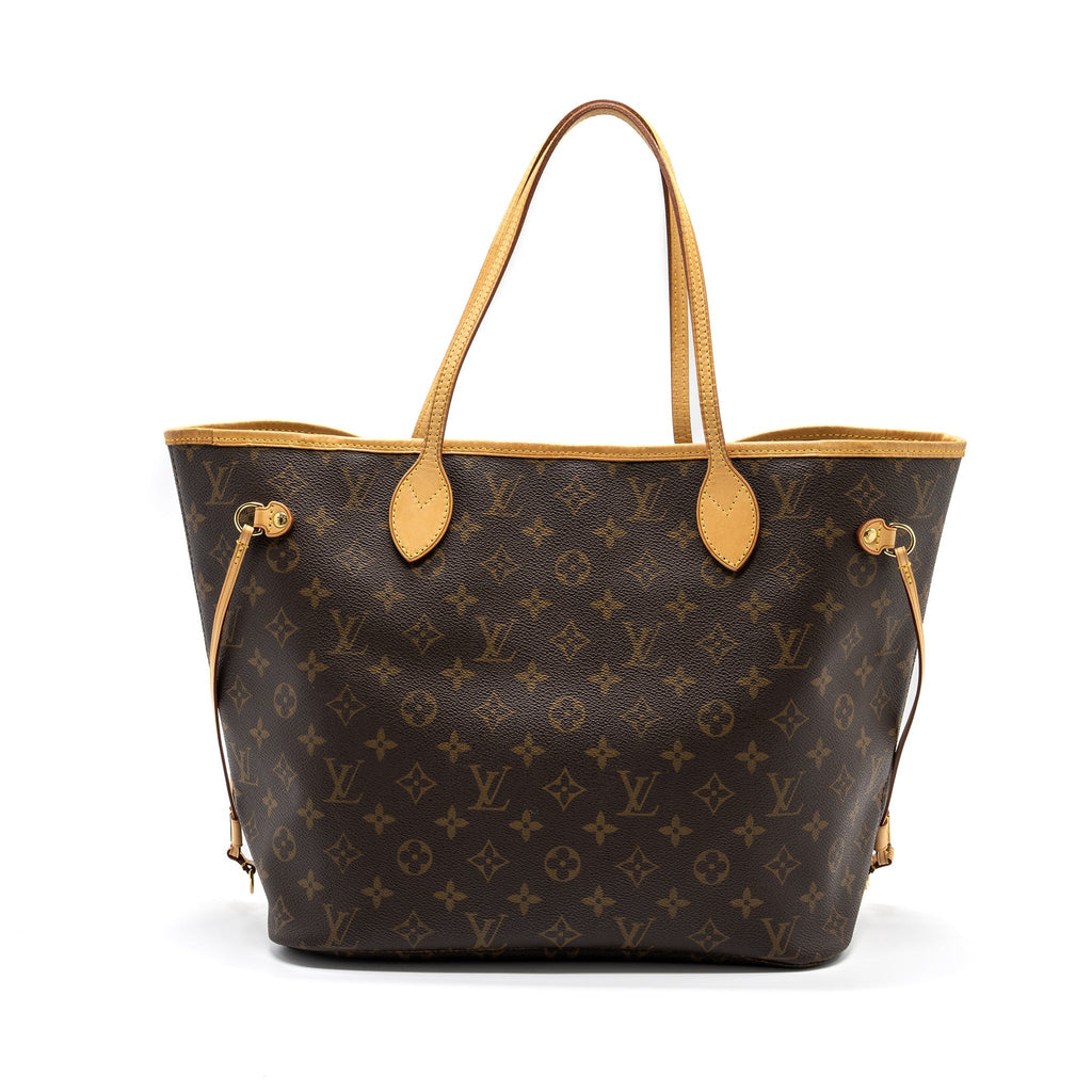 LOUIS VUITTON NEVERFULL MM MONOGRAM CANVAS GHW
