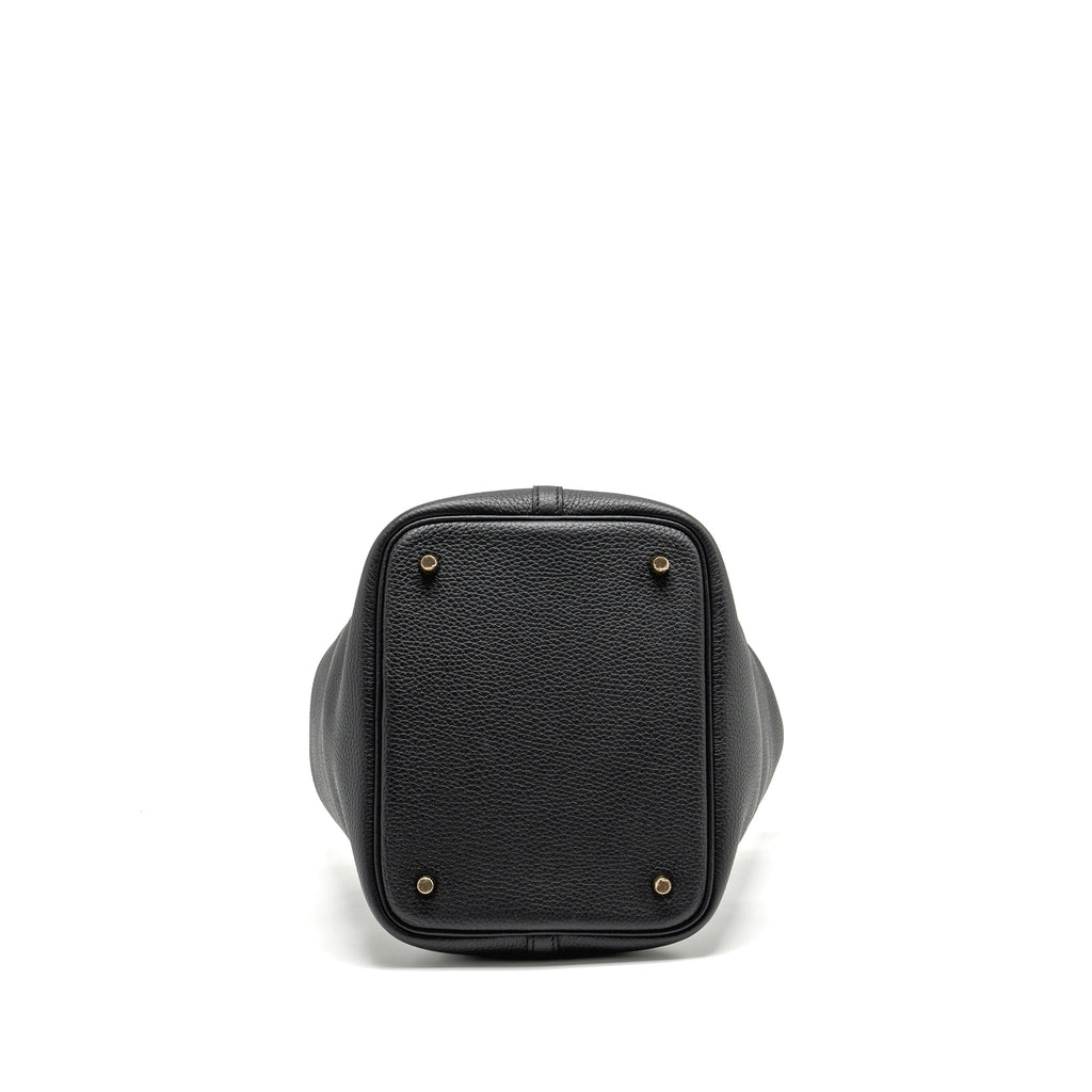 HERMES PICOTIN 22 CLEMENCE BLACK GHW