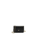 CHANEL CLASSIC WALLET ON CHAIN CAVIAR BLACK GHW (MICROCHIP)